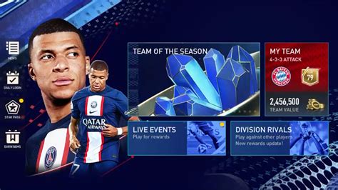 Тренировки и развитие навыков для улучшения игровой характеристики в FIFA Mobile 23