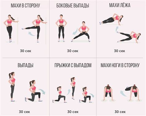 Тренировки и упражнения для сокращения окружности бедер