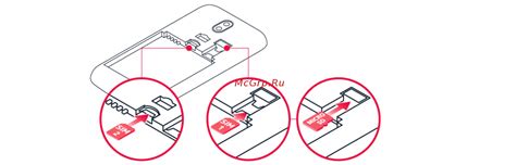 Удаление SIM-карты и прочих съемных компонентов