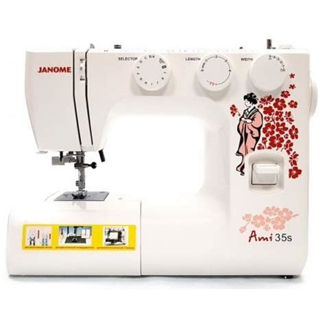 Удобство использования швейной машины Janome Ami 35s