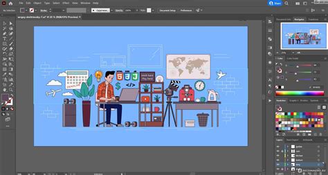 Узнайте, каким языком пользуется Adobe Illustrator