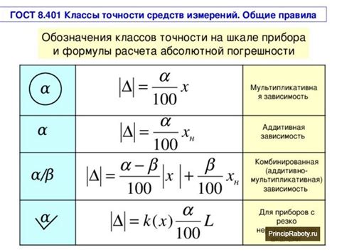 Улучшение точности при проведении измерений