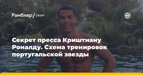 Упражнения на гири и шары: тайны крепкого и рельефного пресса Роналду