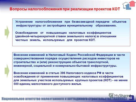 Установка налоговых коэффициентов