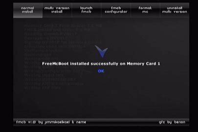 Установка Free McBoot на карту памяти