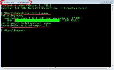 Установка Python с помощью командной строки операционной системы Linux