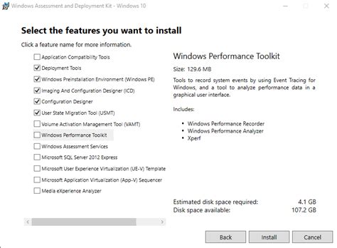 Установка Windows Assessment and Deployment Kit: подготовка к развертыванию среды