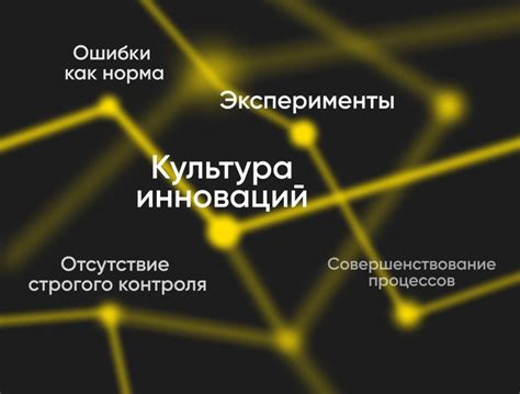 Формирование культуры инноваций и постоянного развития