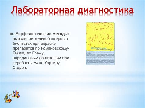 Чувствительность и специфичность дыхательного метода диагностики наличия Хеликобактер пилори