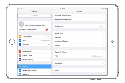 Шаги для начала работы iPad Air 5: отключение режима ожидания и установка первоначальных настроек