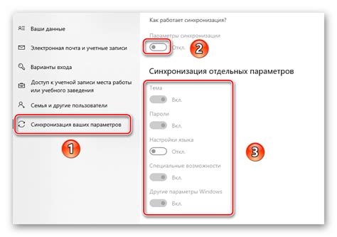 Шаги для отключения синхронизации настроек языка на компьютере