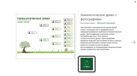 Шаги формирования генеалогического древа в мобильном приложении для текстового редактирования