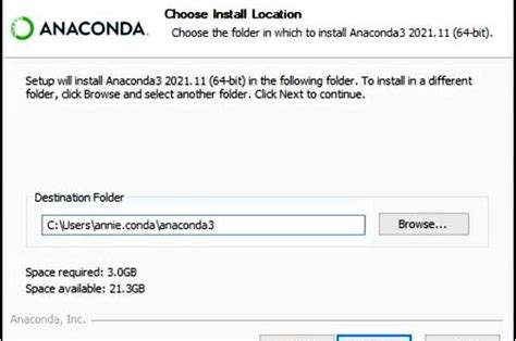 Шаг 1: Установка Anaconda