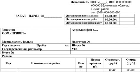 Шаг 3. Определение типа автомобиля и осуществление заказа