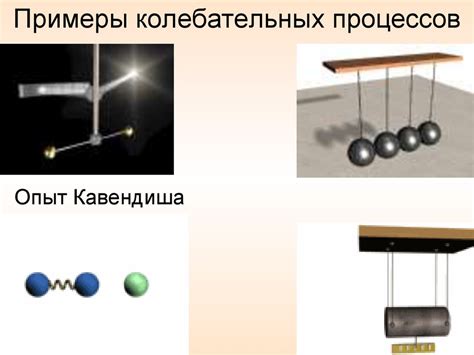 Электрические примеры колебательных процессов без внешнего воздействия