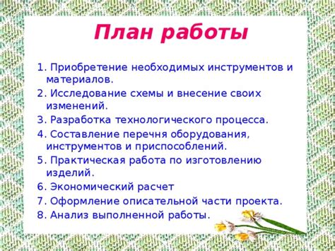 Этап 2: Приобретение необходимых инструментов и материалов