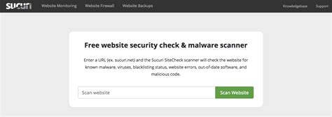  Диагностика сайта на наличие вредоносных программ в WordPress 