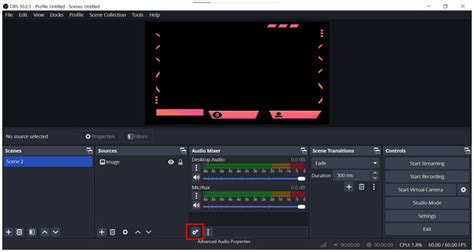  Импорт и экспорт настроек в OBS Studio 