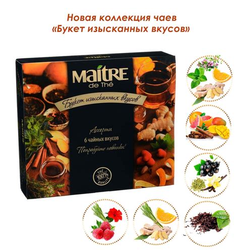  Подбор ароматов и вкусов для оригинальных чайных пакетиков 