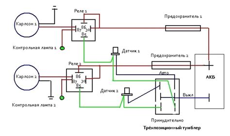  Подключение дополнительного света к электропроводке автомобиля "Калина 1"