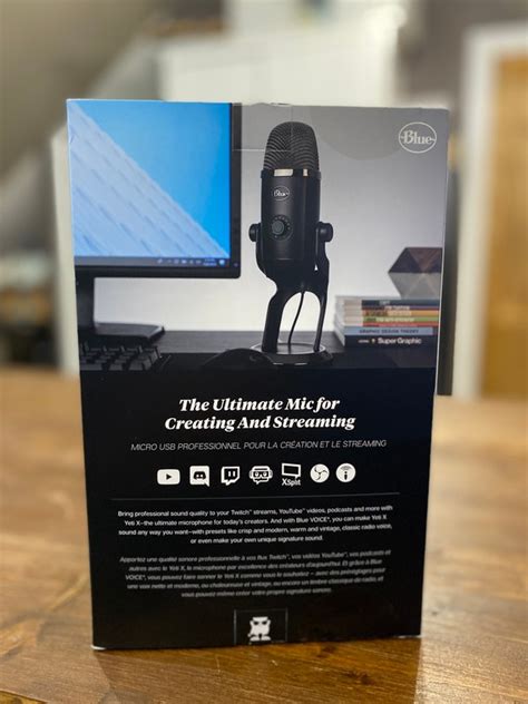  Подключение микрофона Blue Yeti X с наушниками компании Logitech 