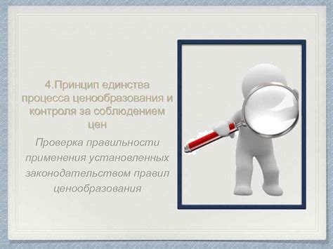  Проверка правильности применения официальной рекомендованной цены и продолжение процесса
