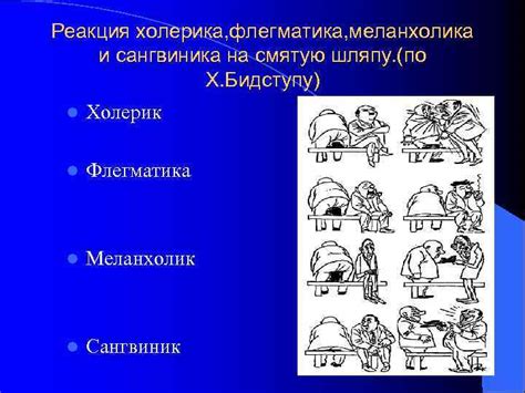  Психологические особенности холерика и сангвиника 