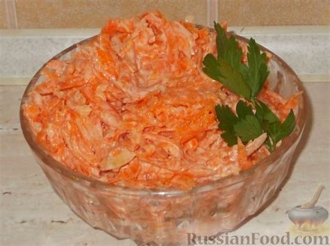  Сочетание моркови с луком, чесноком и редисом 