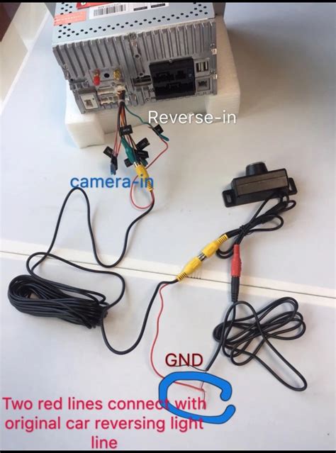  Шаг 1: Подготовка камеры заднего вида перед соединением с андроид магнитолой для Весты