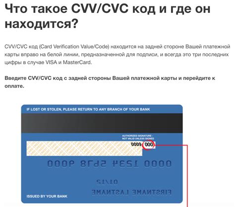 CVV и CVC: мера безопасности для платежей