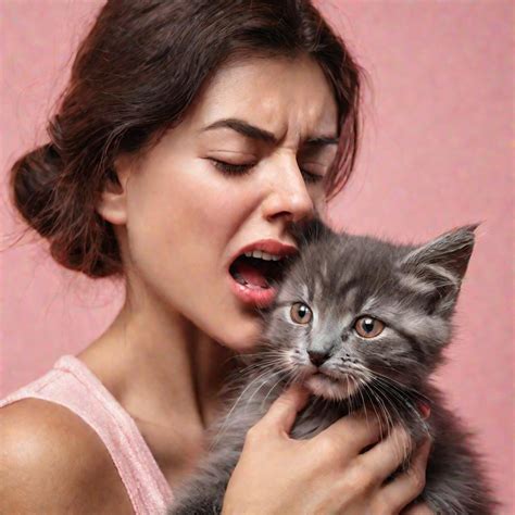Аллергия на кошек у людей
