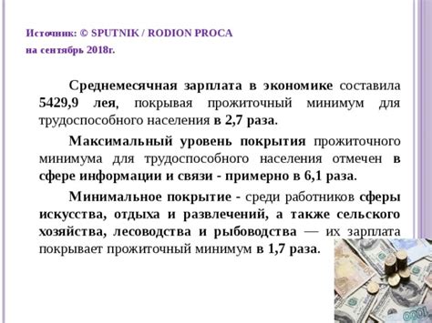 Анализ инфляционных тенденций и их влияния на уровень прожиточного минимума