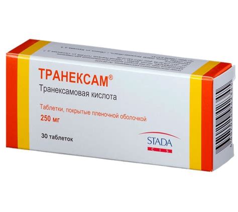 Анализ отзывов о транексаме