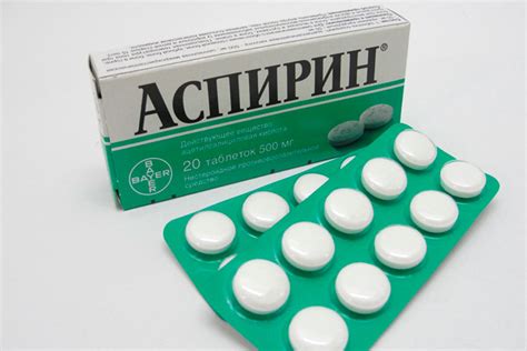 Аспирин как мощный анальгетик