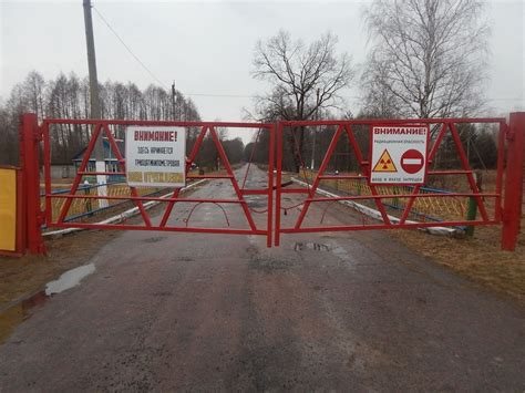 Безопасные меры для посещения и экскурсии по зоне отчуждения