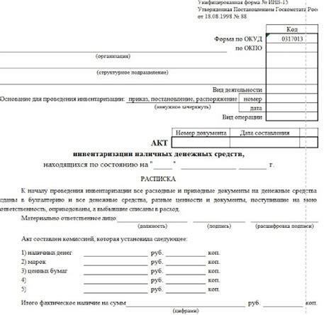 Важность инвентаризации кассы