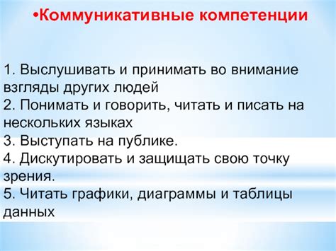 Важность умения выслушивать и понимать