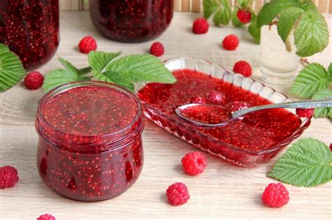 Варенье из замороженной малины: рецепты и советы