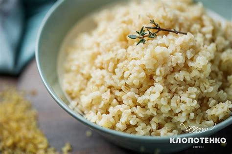 Вкус булгура и его аромат