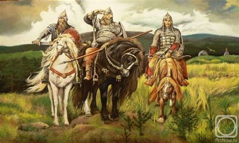 Влияние богатырей на литературу и искусство
