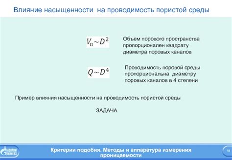 Влияние приема насыщенности