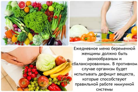 Влияние режима питания беременной на питание плода