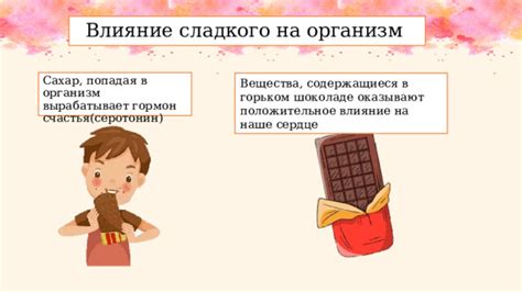 Влияние сладкого на организм