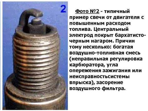 Влияние состояния свечей на работу двигателя