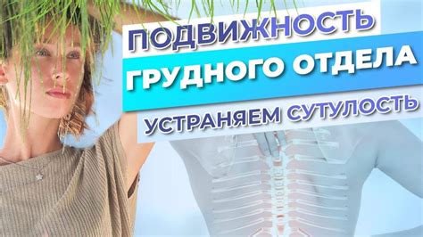 Влияние сутулости на работу позвоночника