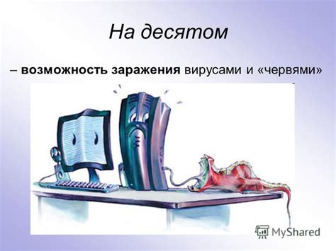 Возможность заражения вирусами