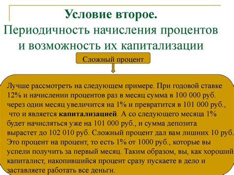 Возможность раннего старта капитализации