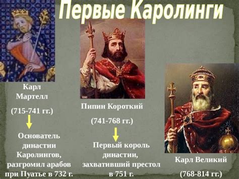Возникновение династии Каролингов