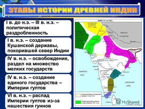 Возникновение единого государства Индии