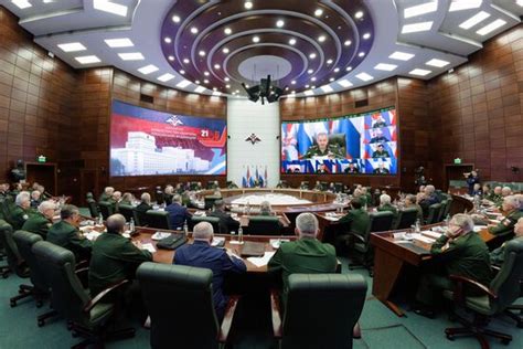 Выступление главы Минобороны